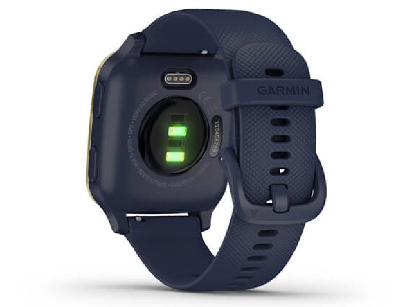 SMARTWATCH VENU SQ MUSIC NAVY LIGH GOLD GARMIN 010-02426-12